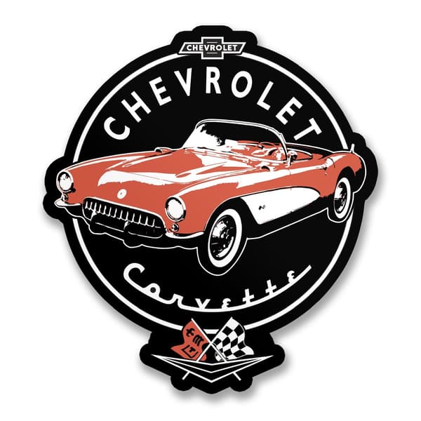 Corvette C1 Retro Sticker