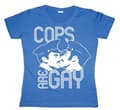 Miniatyrbillede 2 af 6: Cops Are Gay Girly T-shirt