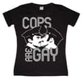 Miniatyrbillede 1 af 6: Cops Are Gay Girly T-shirt
