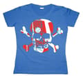 Miniatyrbild 1 av 2: Colorful Skull Girly T-shirt