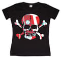 Miniatyrbild 1 av 2: Colorful Skull Girly T-shirt