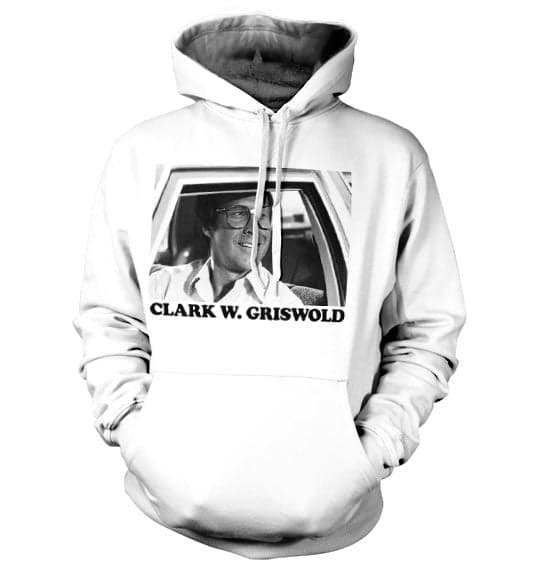 Clark W. Griswold Hoodie White Medium