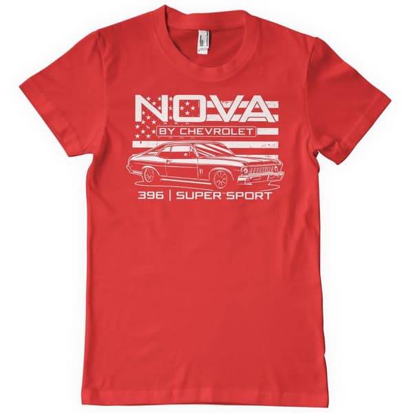 Chevrolet Nova 396 Super Sport T-Shirt Red X-Large