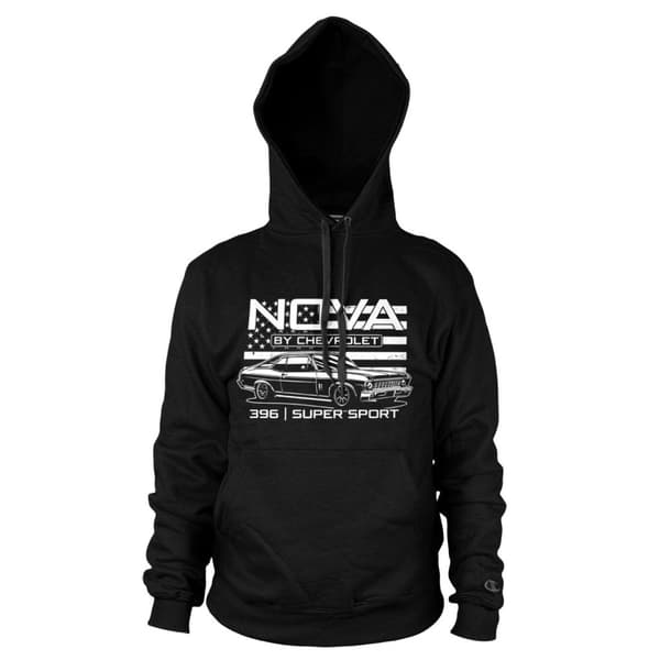 Chevrolet Nova 396 Super Sport Hoodie Black Large