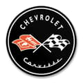 Pikkukuva 1 / 2: Chevrolet Corvette C1 Logo Sticker
