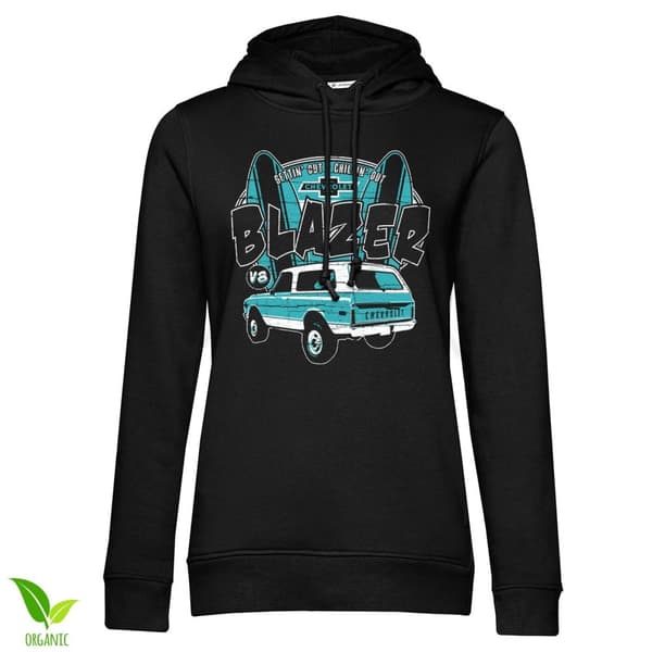 Chevrolet Blazer - Chillin Out Girls Hoodie Black Small