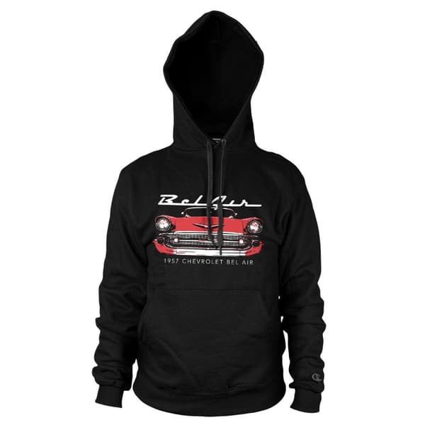 Chevrolet 1957 Bel Air Hoodie Black Small