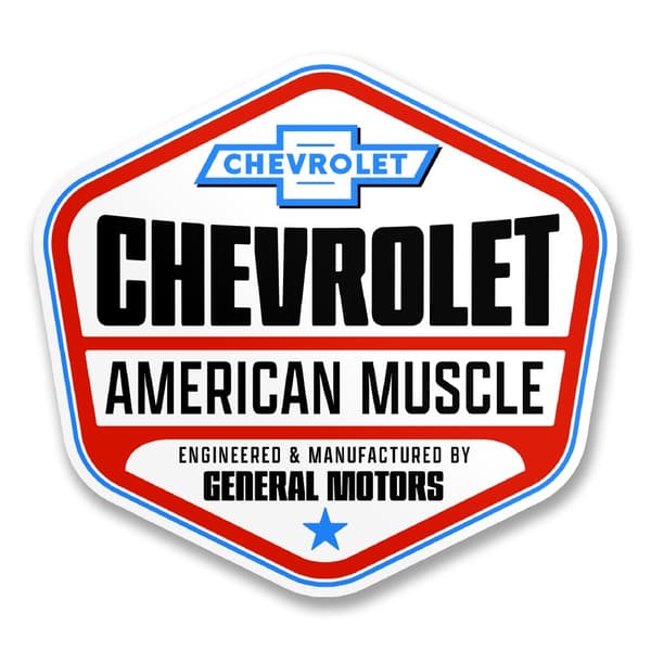 Chevrolet - American Muscle Sticker