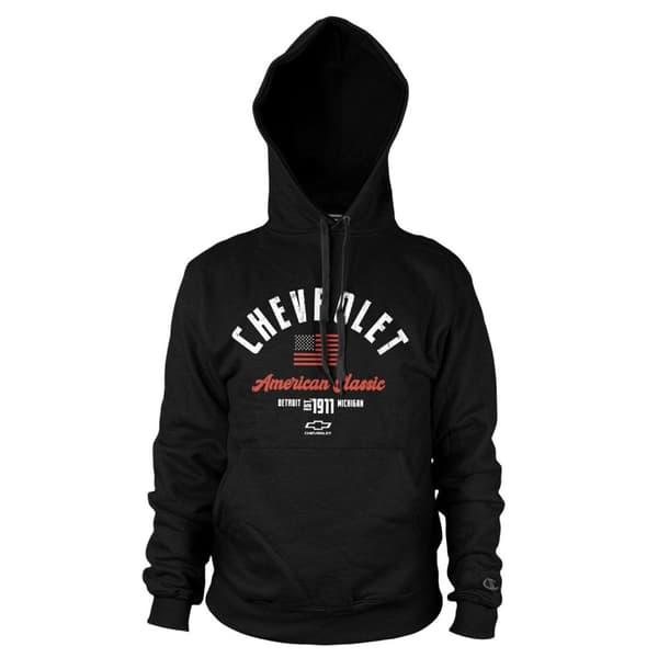 Chevrolet - American Classic Hoodie Black Small