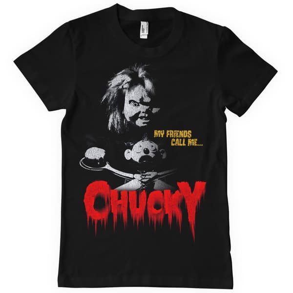 Call Me Chucky T-Shirt Black XX-Large