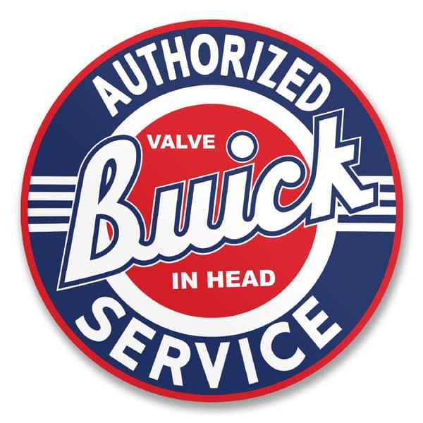 Buick Service Logo Sticker