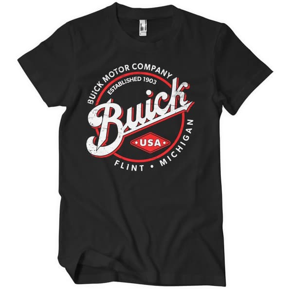 Buick Motor Company T-Shirt Black X-Large