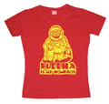 Miniatyrbillede 1 af 3: Buddha Is My Homeboy Girly T-shirt