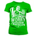 Pikkukuva 2 / 5: Bob Marley Tells Me Not To Worry Girly T-Shirt