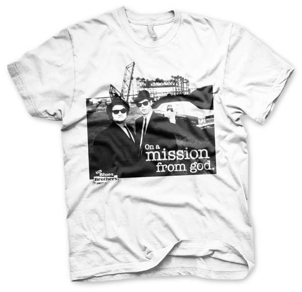 Blues Brothers Photo T-Shirt White XX-Large