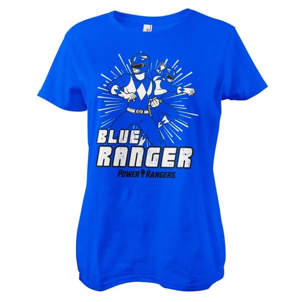 Blue Ranger Girly Tee Blue Large