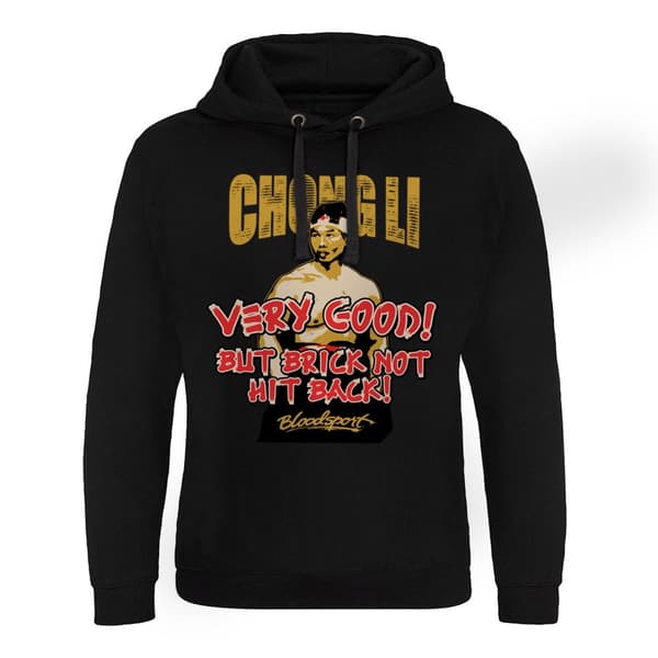 Bloodsport - Chong Li Epic Hoodie Black X-Large