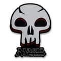 Pikkukuva 1 / 2: Black Mana Skull Sticker
