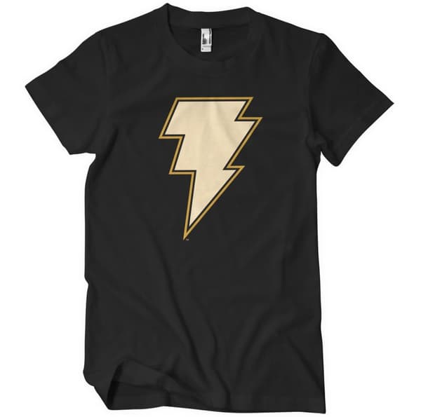 Black Adam - Lightning Logo T-Shirt Black XX-Large