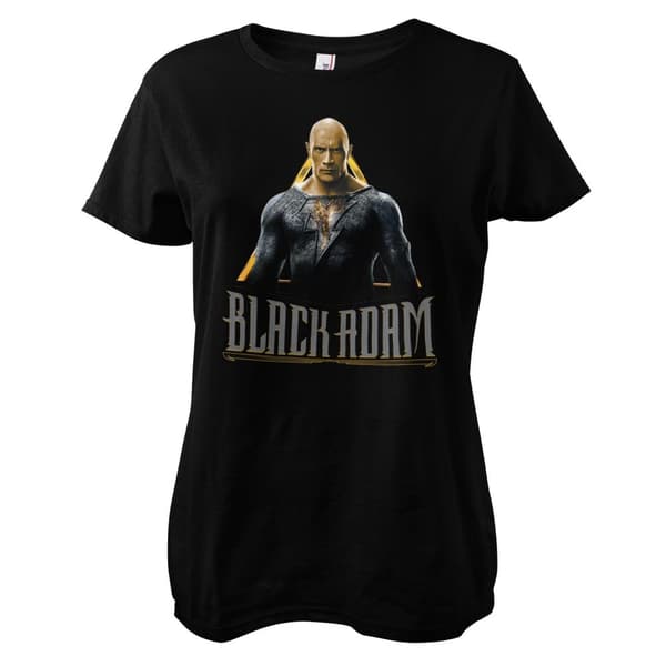 Black Adam - Hero Girly Tee Black Large