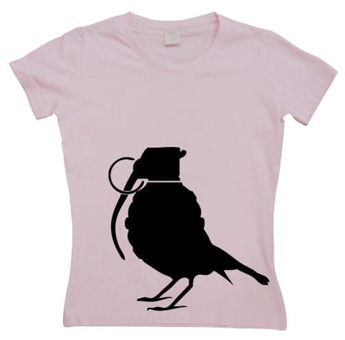 Birdie Boom Boom Girly T-shirt Pink XX-Large