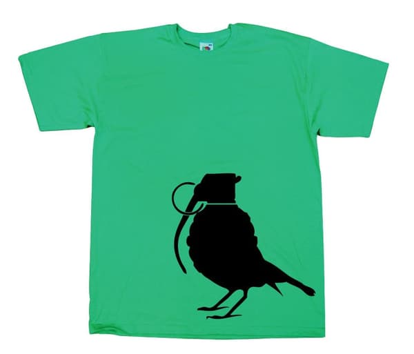 Birdie Boom Boom T-Shirt Green Small