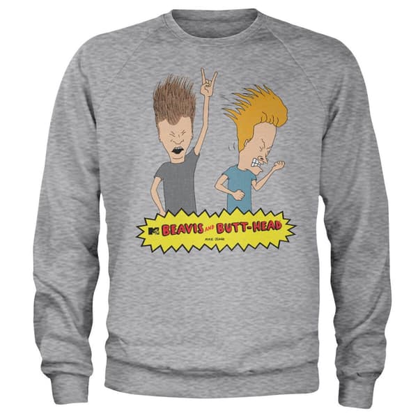 Beavis and Butt-Head Headbanging Sweatshirt Small