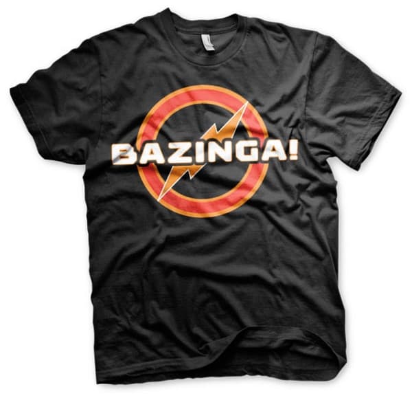 Bazinga Underground Logo T-Shirt Black Large