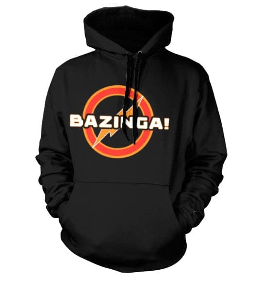 Bazinga Underground Logo Hoodie Black XX-Large