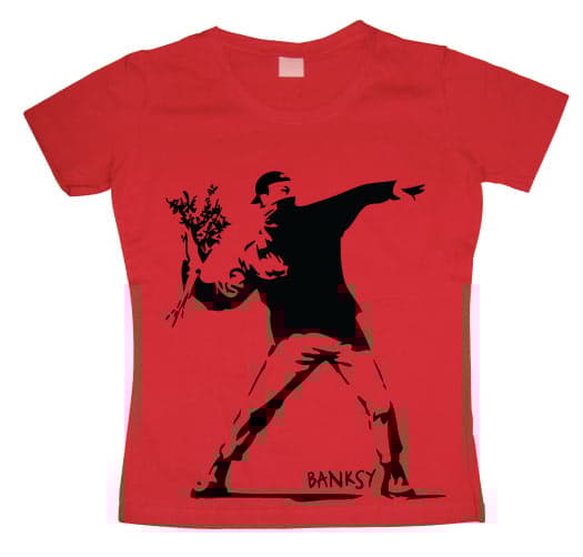 Banksy Girly T-shirt
