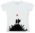 Pikkukuva 2 / 3: Banksy Finally Girly T-shirt