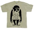 Miniatyrbild 3 av 8: Banksy - Laugh Now! T-Shirt
