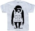 Miniatyrbild 7 av 8: Banksy - Laugh Now! T-Shirt