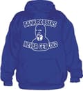 Miniatyrbild 2 av 2: Bank Robbers Never Get Cold Hoodie