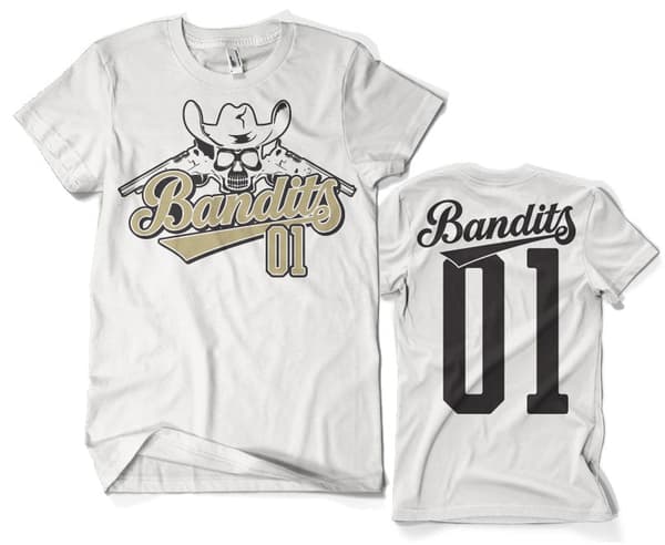 Bandits 01 Varsity T-Shirt White X-Large