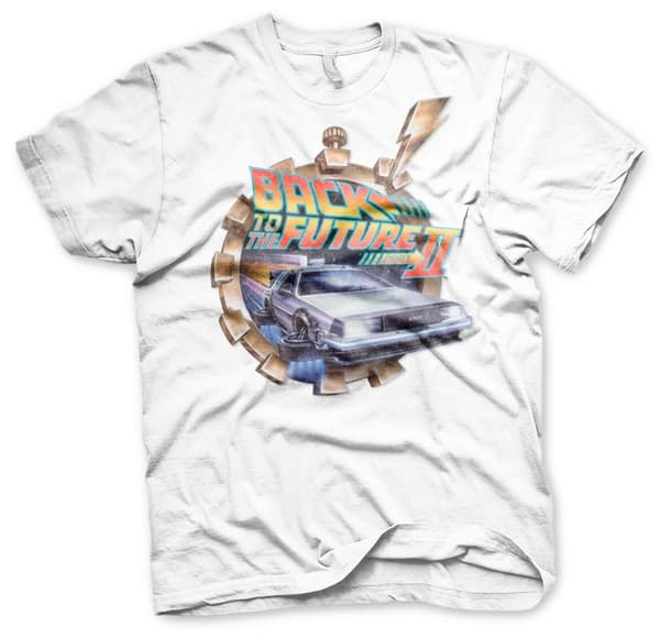 Back To The Future Part II Vintage T-Shirt White Medium