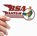 Pikkukuva 2 / 2: BSA Bantam Logo Sticker