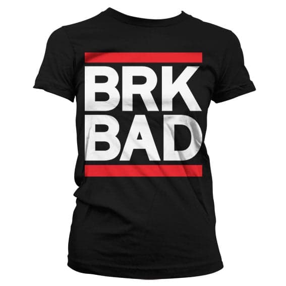 BRK BAD Girly T-Shirt Black Medium