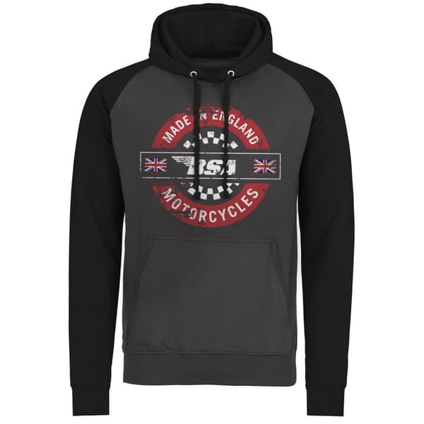 B.S.A. - Made In England Baseball Hoodie X-Large
