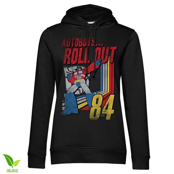 Autobots - Roll Out Girls Hoodie Black Large