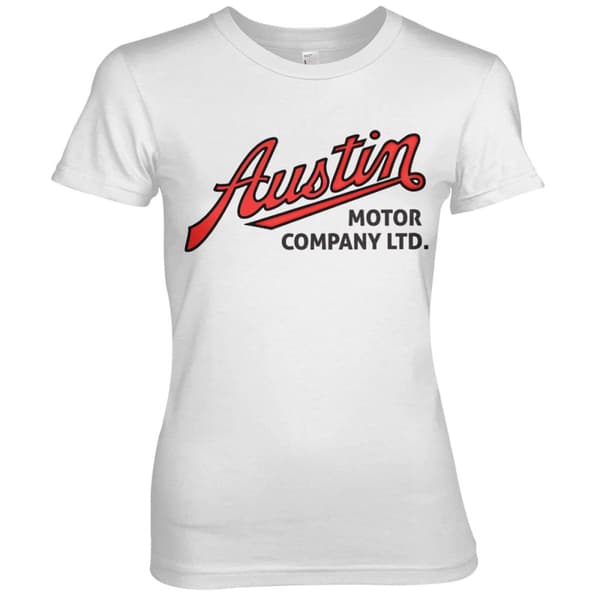 Austin Motor Company Girly Tee White XX-Large
