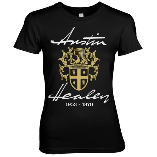 Austin Healey 1953-1970 Girly Tee Black Small