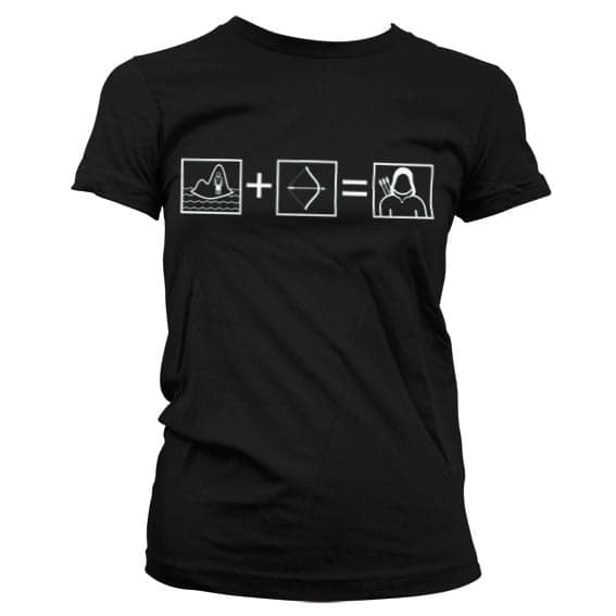 Arrow Riddle Girly T-Shirt