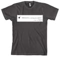 Pikkukuva 3 / 3: Apple´s Big Question T-Shirt