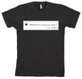 Pikkukuva 2 / 3: Apple´s Big Question T-Shirt