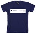 Pikkukuva 1 / 3: Apple´s Big Question T-Shirt
