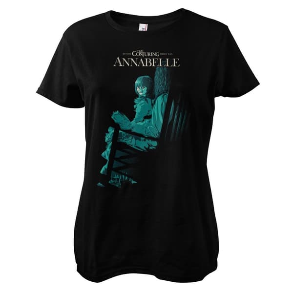 Annabelle Girly Tee Black X-Large