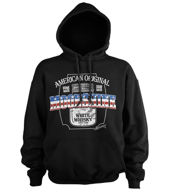 American Original Moonshine Hoodie Black Large