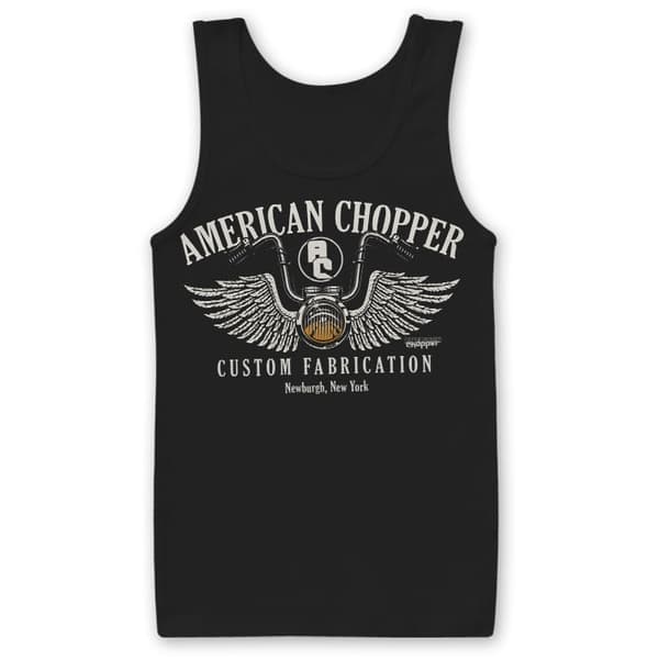 American Chopper Handlebar Tank Top Black Medium