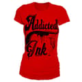 Miniatyrbild 1 av 4: Addicted To Ink Girly T-Shirt